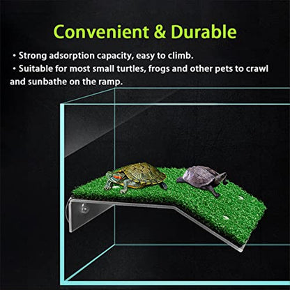 Dophin TL Series Turtle Reptile Tortoise Moss Island Basking Climbing Platform Turtle Ladder