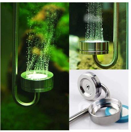 Aquarium 25/35/40cm Stainless Steel CO2 Diffuser For Aquarium Fish Tan ...