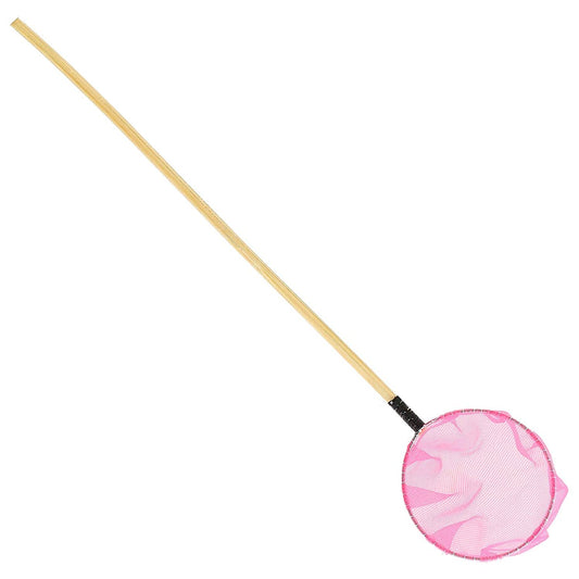 PetzLifeworld Aquarium Hand Made Round Small Fish and Shrimp Catching Net with Thailand Style Wooden Handle