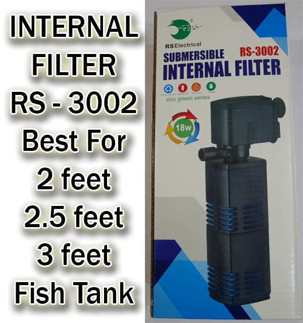 RS Electrical Submersible Internal Filter (RS-3002 | 18W | 1500L/H)