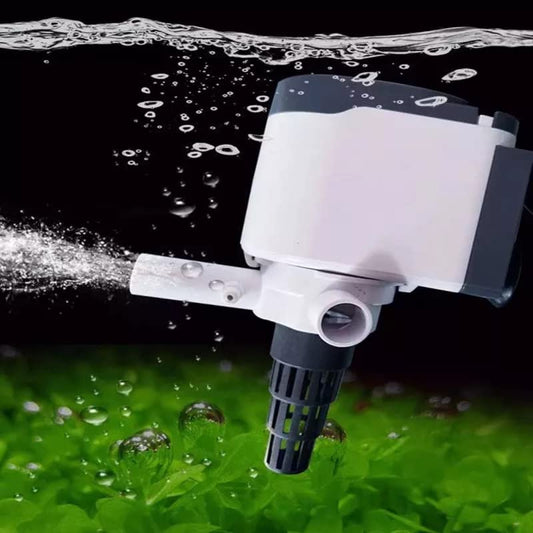 SOBO AQ Series Upgraded Version Aquarium White 3 in 1 Submersible Water Filter Pump Power Head