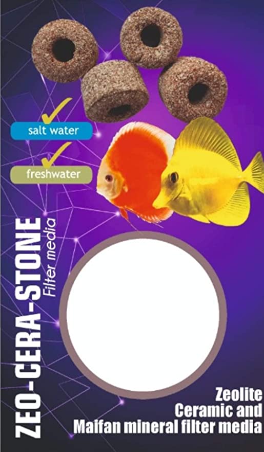 Aquatic Remedies 3-in-1 ZEO-CERA-Stone Filter Media, 600g | X-CLUSIVE Imported