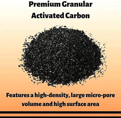 PetzLifeWorld Granular Activated Carbon with Net Bag for Aquarium Filter Media
