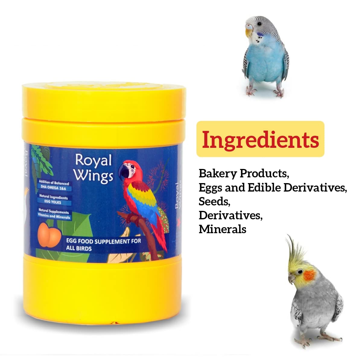 Star Farms Royal Wings Egg Food Supplement For All Birds, 250G