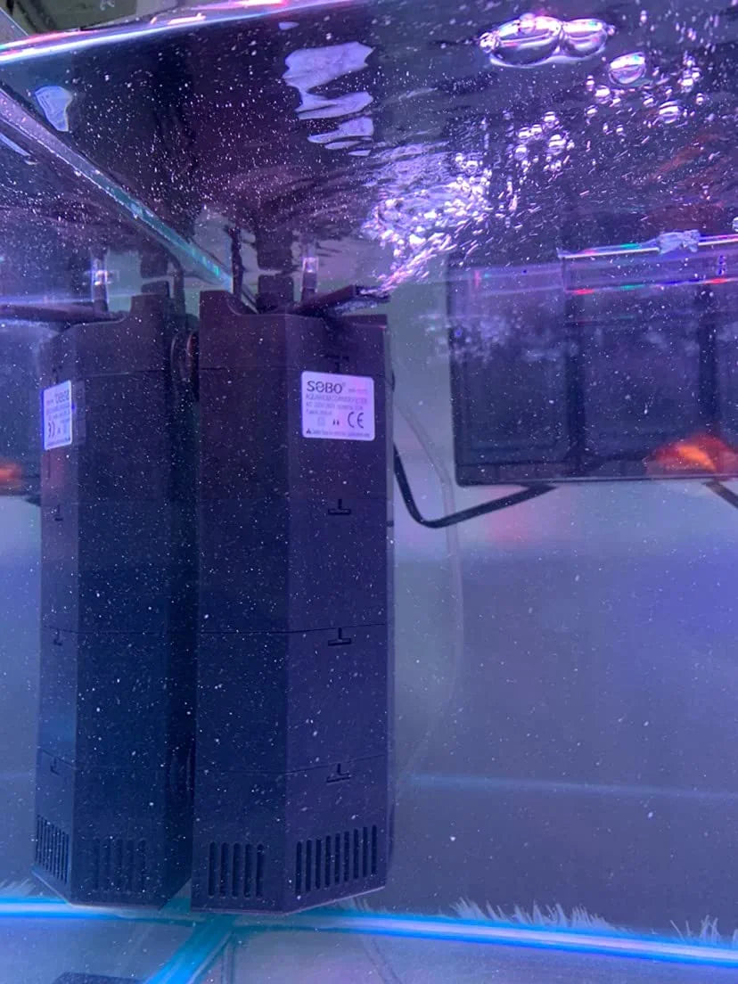 Sobo Aquarium Corner Internal Filter (WP-505C | 12W | 600 L/H)