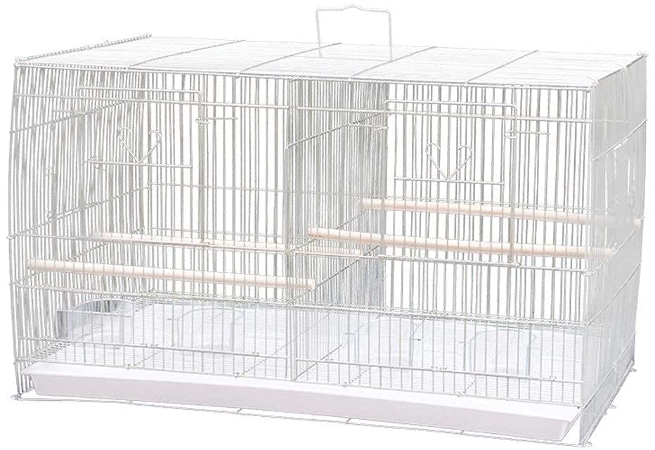 High Quality Powder Coated Rustproof 2 Feet Birds Partition Cage With Side Door Opening For Breeding Box - PetzLifeWorld