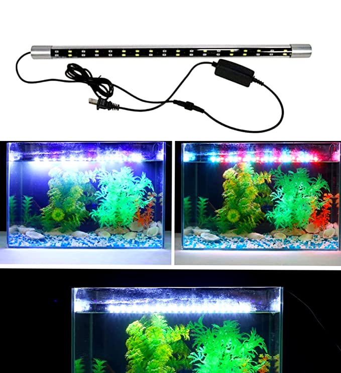 PetzLifeworld Aquarium Submersible (Suits for 1 Ft - 1.5 Ft Tank) WRGB LED Light Multi Colour Mode