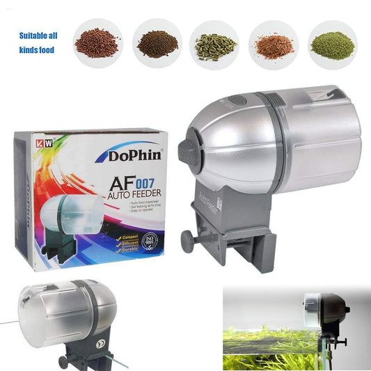 Dophin AF-007 Automatic Manual Fish Feeder For Aquarium Tank - PetzLifeWorld