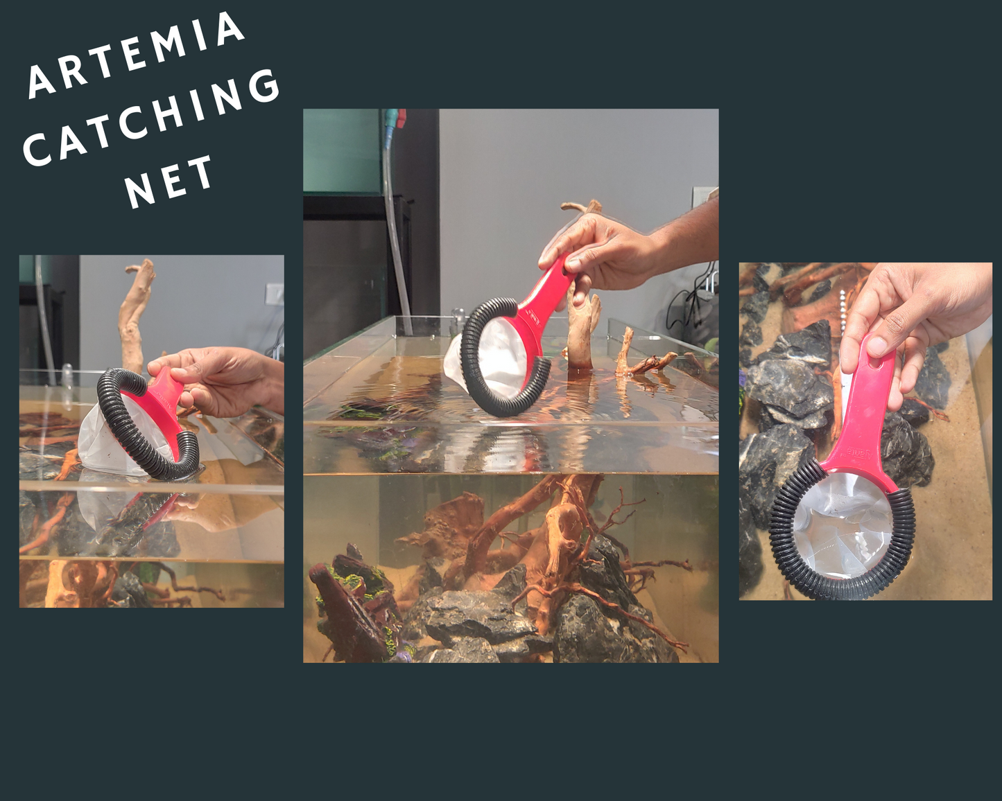 Aquarium Artemia Catching Fish Net