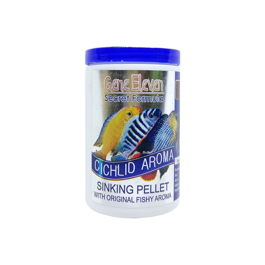 AQUATIC REMEDIES Gene Eleven Cichlid Aroma, 75G | Sinking Pellet with original fishy aroma - PetzLifeWorld