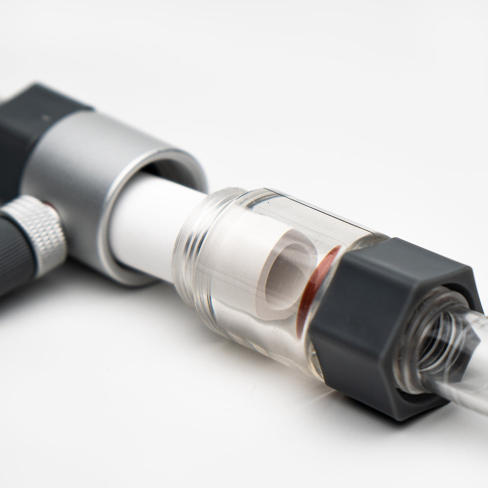 NilocG Intense Atomic Inline CO2 Diffuser - For Planted Aquarium Canister Filters, 16/22mm (5/8") Tubing, Super Fine Mist