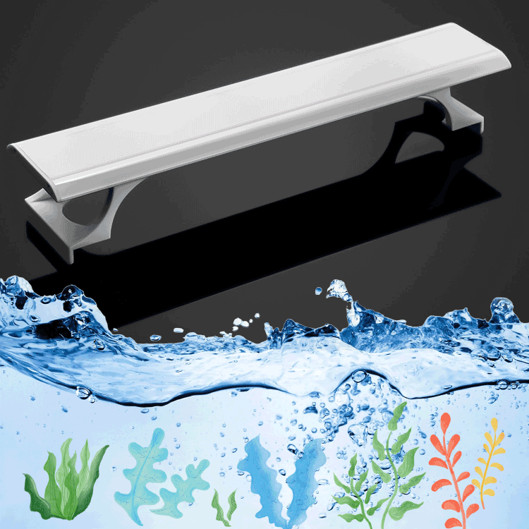 Coco Aquarium Clip On Top WRGB LED Light For Plant Growth and Colourful Fish