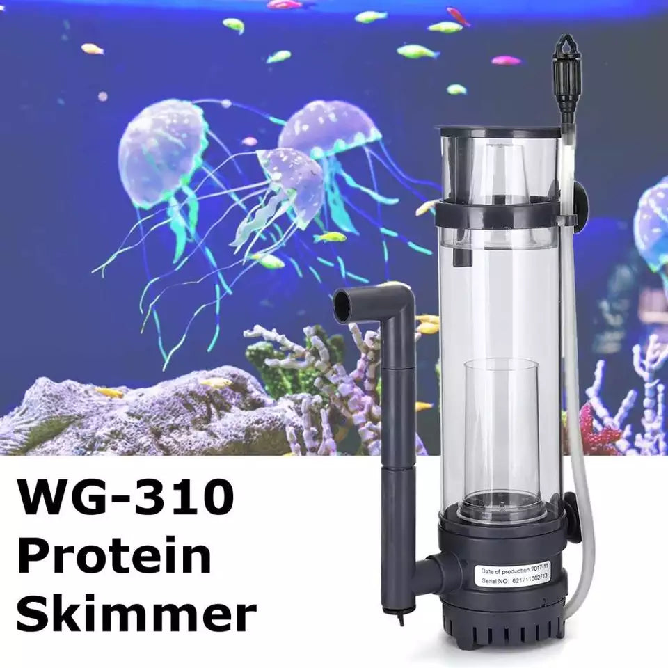 Boyu Protein Skimmer For Salt Water Marine Aquarium | WG 310 | 8W | Suitable For 80-120L Fish Tank