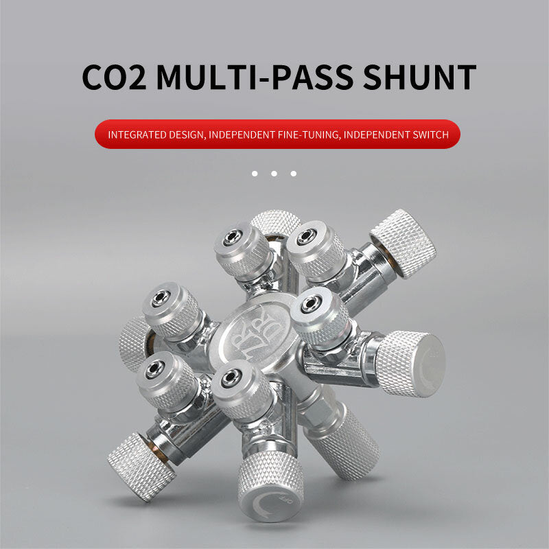 WYIN Stainless Steel Aquarium Multi WAY CO2 Splitter Valve - PetzLifeWorld