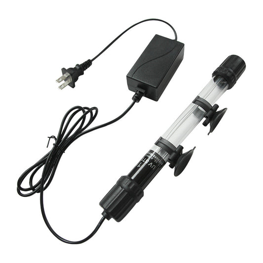 UV Sterilizer For Aquarium Fish Tank Algea and cloudiness Remover  IP 67 UV-C Disinfection (UV Light) - PetzLifeWorld