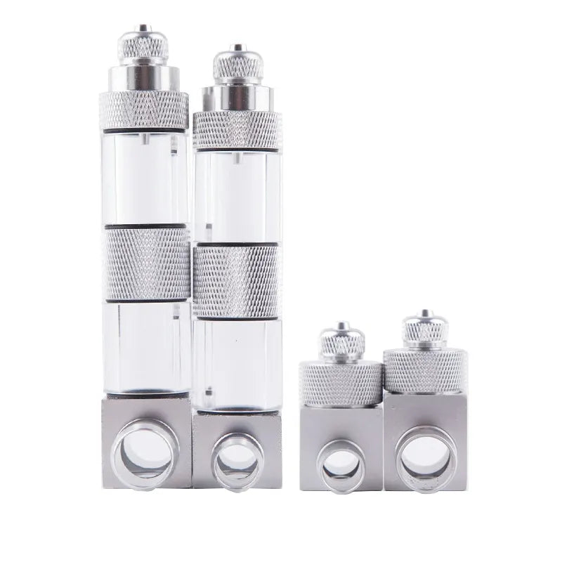 Mufan Stainless Steel 3 In 1 Inline Co2 Diffuser With Bubble Counter and Check Valve 16 MM | External Co2 Reactor For Planted Aquarium With Free 2 Meter Co2 Tube