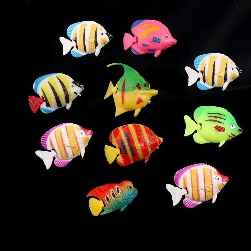 Floating Plastic fish Pack of 10 - PetzLifeWorld