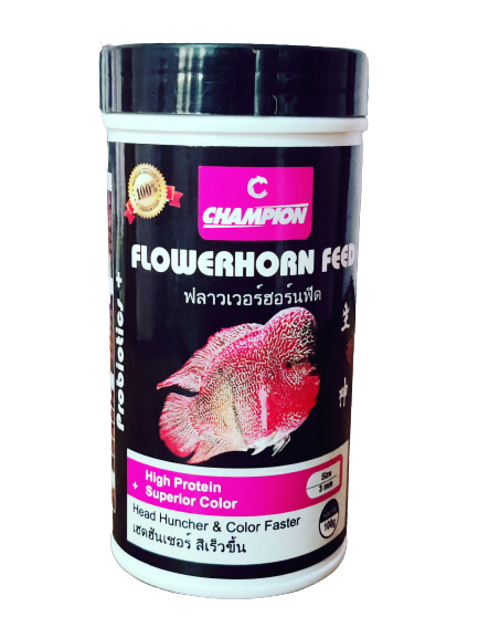 Champion Flowerhorn Feed 100G | High Protein & Superior Color - PetzLifeWorld