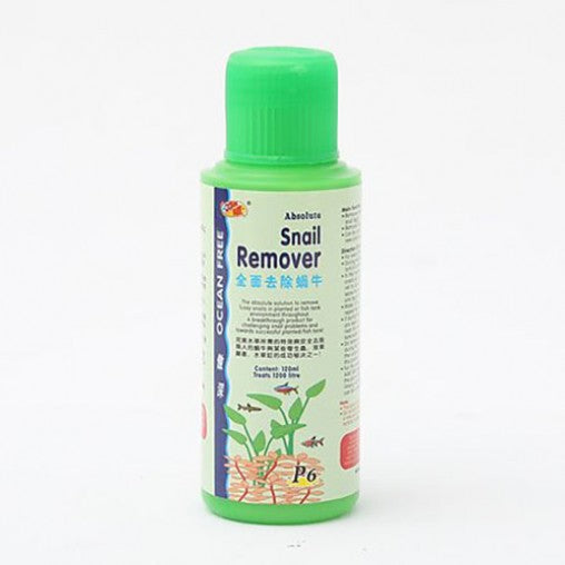 Ocean Free Aquarium Snail Remover-P6, 120ml