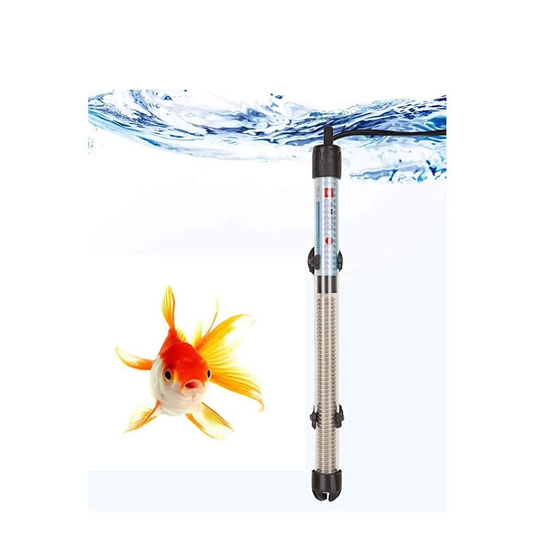 Kintons 100 Watts High Class Submersible Aquarium Glass Heater with Auto Cut-Off Thermostat