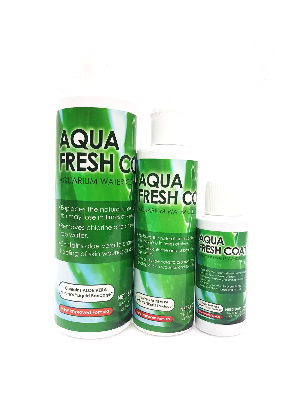 Ocean Free Aqua Fresh Coat for New Aquarium Tank to Remove Chlorine and Chloramine - PetzLifeWorld
