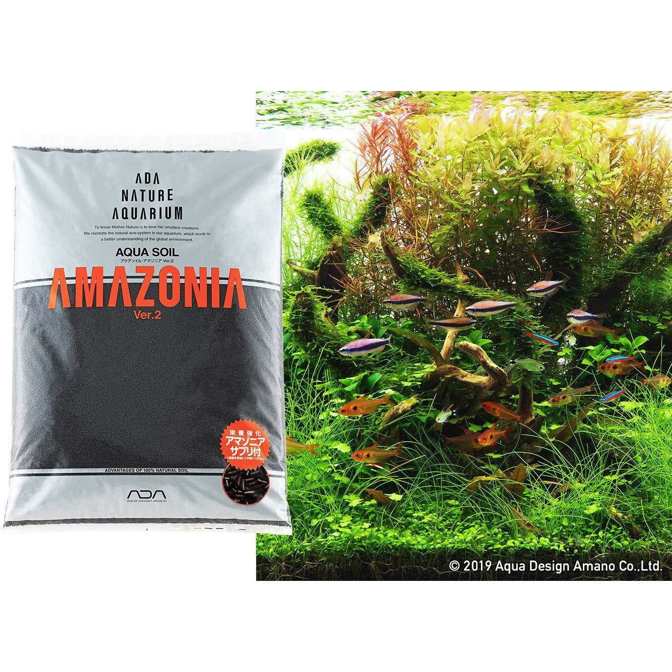ADA Aqua Soil Amazonia Version.2 (9L) - PetzLifeWorld