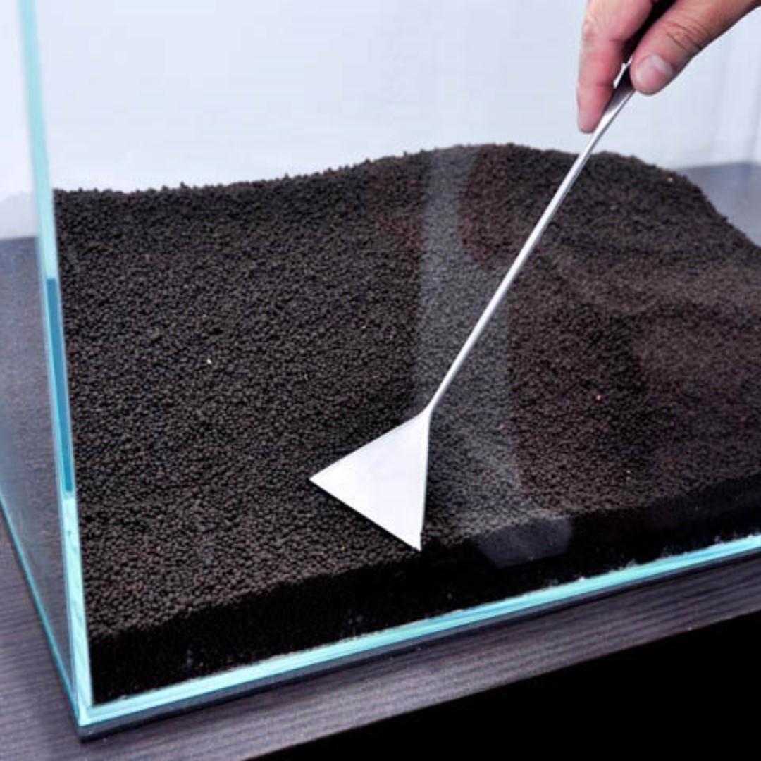 Aquascaping Stainless Steel Sand Flatner Substrate Scaptula 32 cm Aquarium Tools - PetzLifeWorld