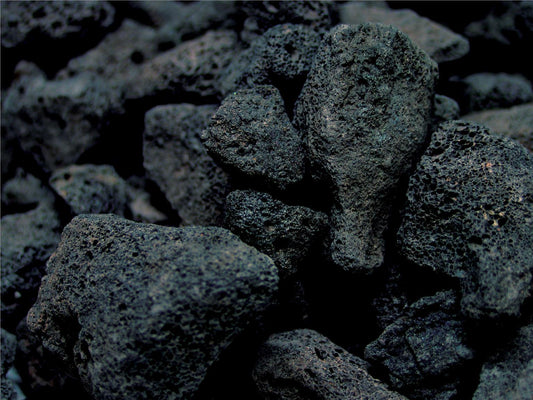 Natural Volcanic Black Lava Rocks - PetzLifeWorld