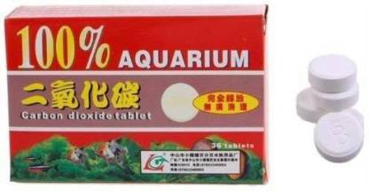 CO2 Tablet 36pcs for Planted Aquarium Aquatic Plant Fertilizer  (36 Pieces) - PetzLifeWorld