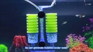 Aquatic Remedies NA-001 Aquarium Air Operated Sponge Bio Filter with X-Lone Media & X-Bac Bacteria