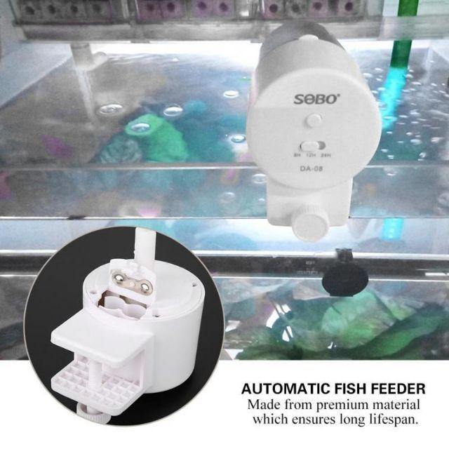 SOBO Timed Auto Feeder DA-08 For Aquarium Fish Tank - PetzLifeWorld