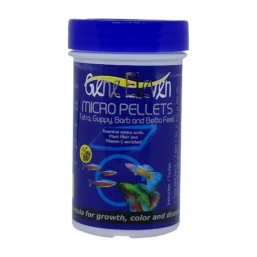 Aquatic Remedies Gene Eleven Micro Pellets | Tetra, Guppy, Barb and Betta feed - PetzLifeWorld